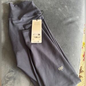 ALO YOGA NAVY BLUE AIRLIFT HIGH WAIST
